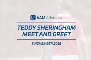 Meet and Greet with Teddy Sheringham with AAM Advisory Singapore